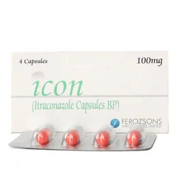 Picture of Icon 100mg Cap 4x1s